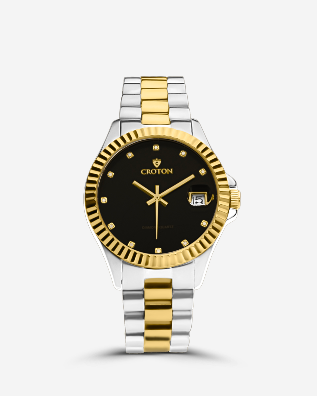 Ladies two tone diamond watch Clearance