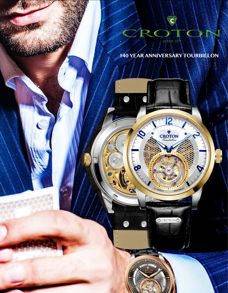 140th Limited Edition Anniversary Tourbillon Watch Pre-Order - CROTON GROUP