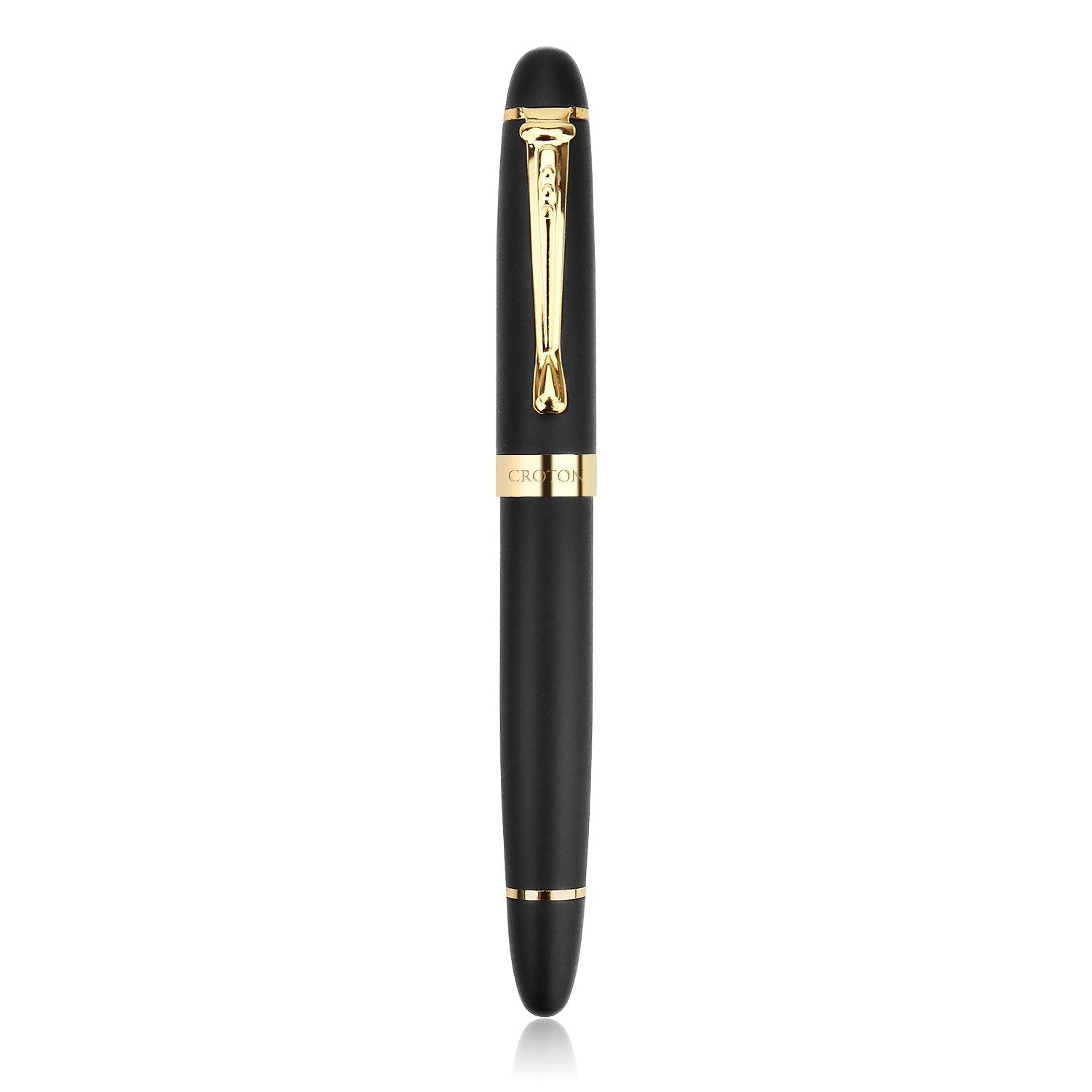 Croton Fountain Pen Matt Black - CROTON GROUP