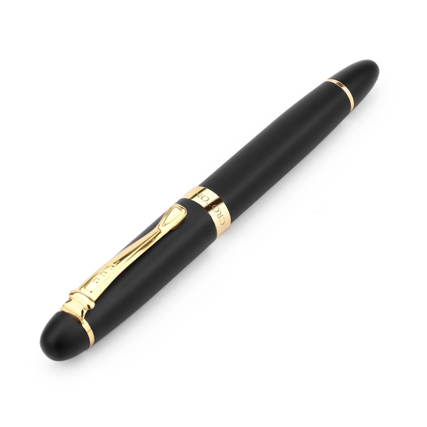 Croton Fountain Pen Matt Black - CROTON GROUP