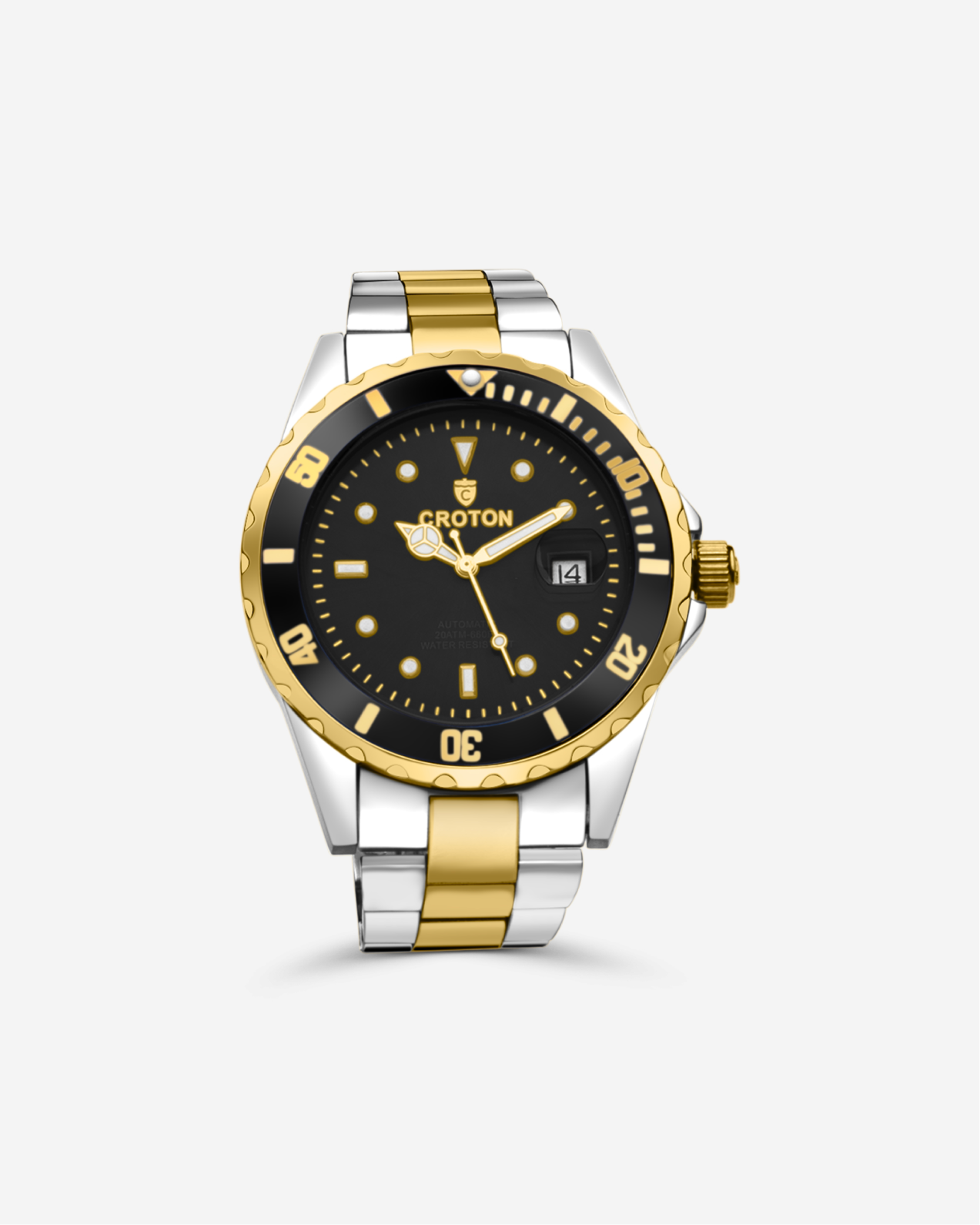 #style_two tone black dial
