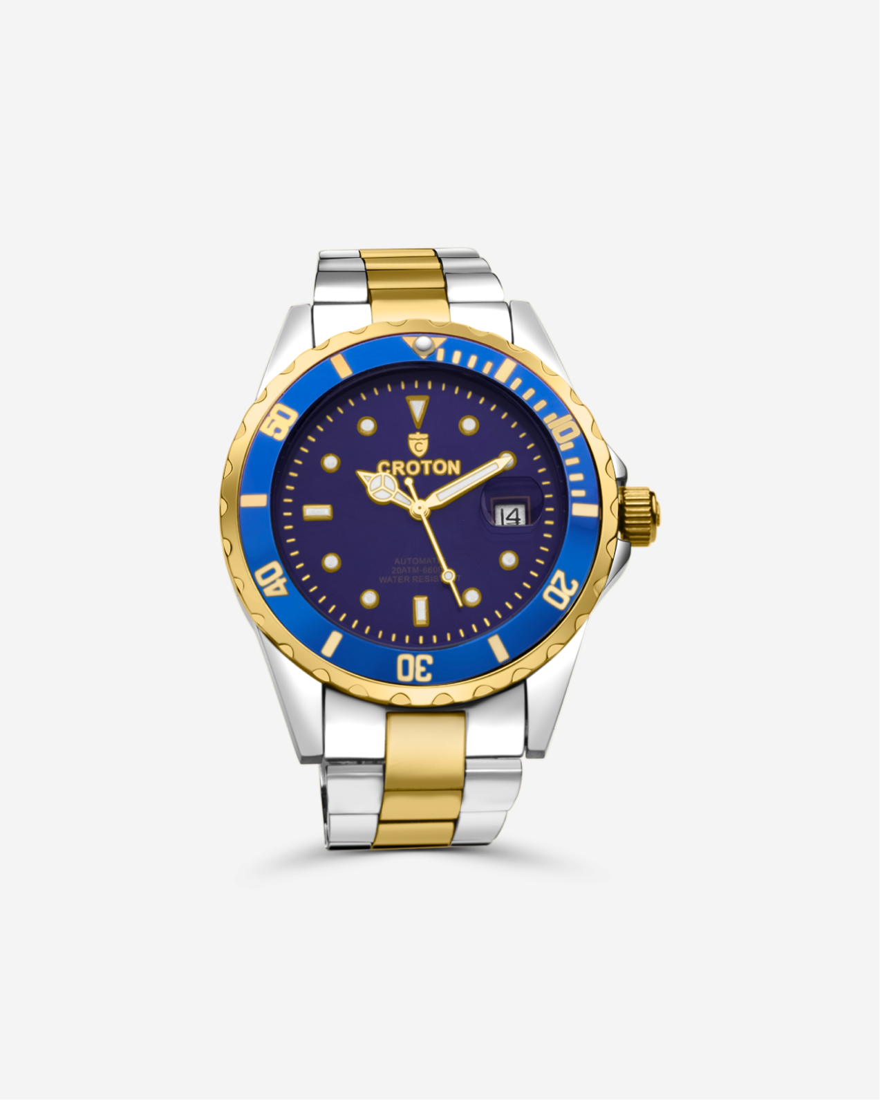 #style_two tone blue dial