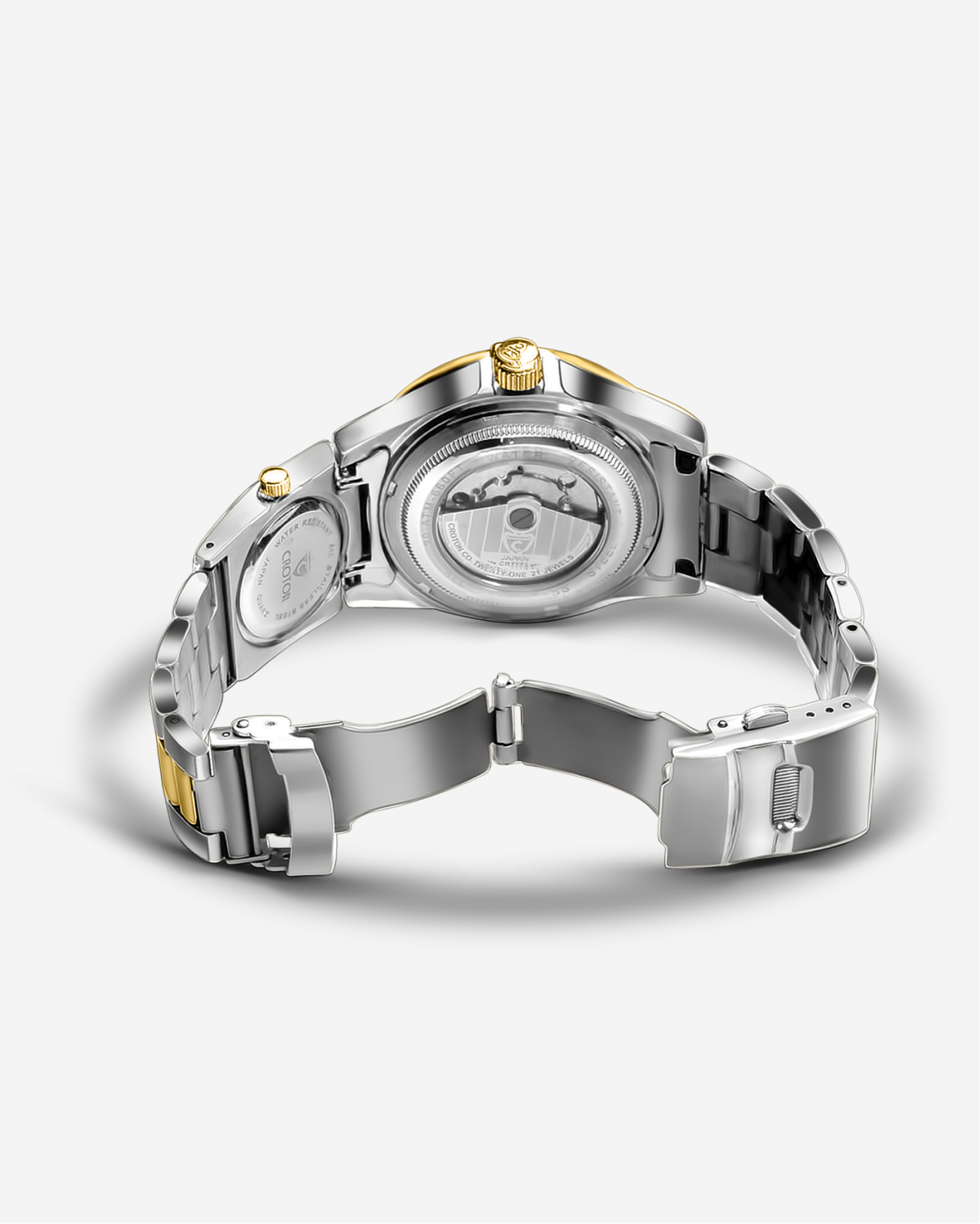 Arco Dual Dial & Time Zone Automatic Day/Date Mens