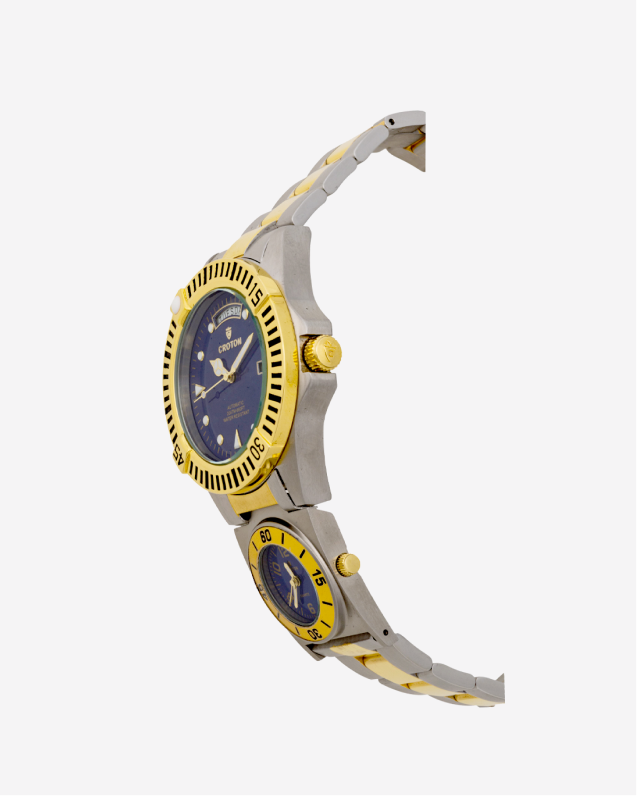Arco Dual Dial & Time Zone Automatic Day/Date Mens
