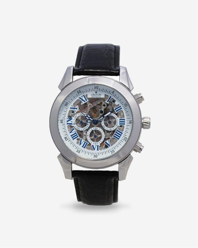 CORRAGIO Men's Multi-Function Automatic Skeleton Watch