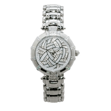 Croton Women’s Silvertone Quartz Crystal Accented Bracelet Watch