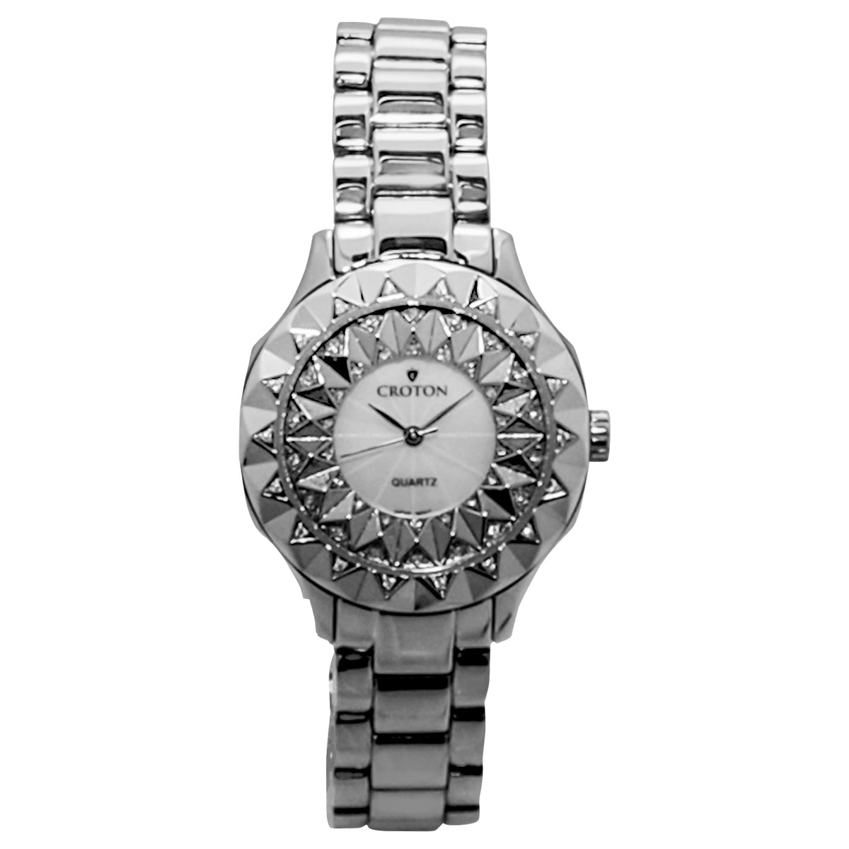 Croton Embellished Watch Wristwatch New Vintage Croton High End Watch With Folding Latch and Genuine  main image 4