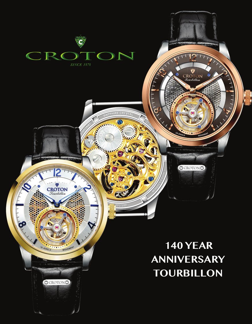 140th Limited Edition Anniversary Tourbillon Watch Pre-Order - CROTON GROUP