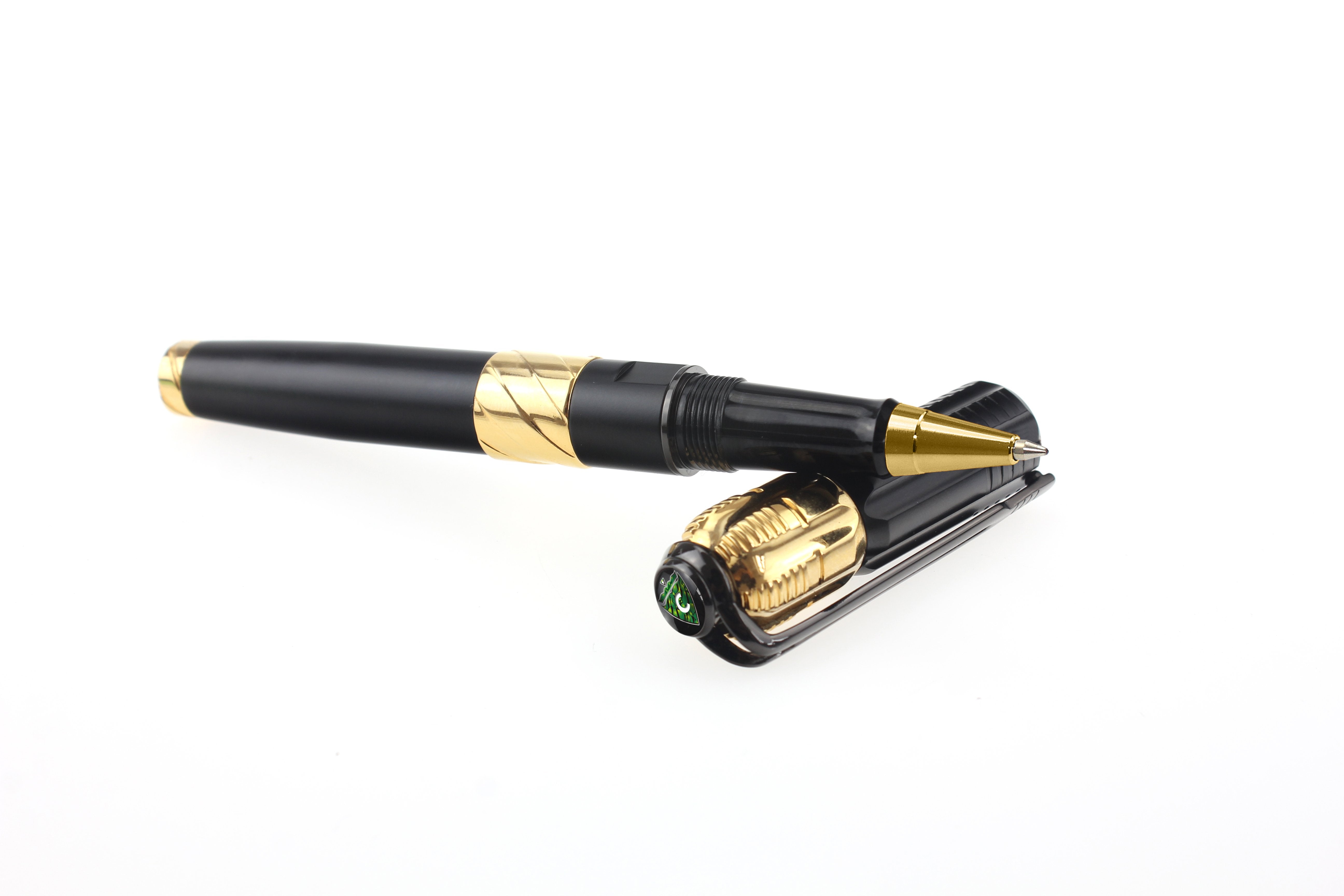 Croton Trapano Goldtone Rollerball Pen - CROTON GROUP