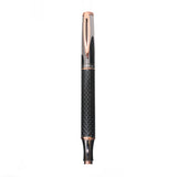 Black Ballpen with Rosegold Clip and Accents - CROTON GROUP