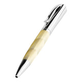 Goldtone Ballpen with Carved Lines and Painted Oil - CROTON GROUP