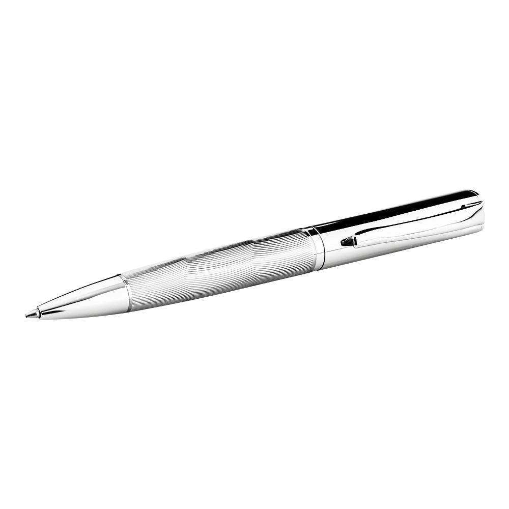 Gray Ballpen with Carved Lines and Painted Oil - CROTON GROUP