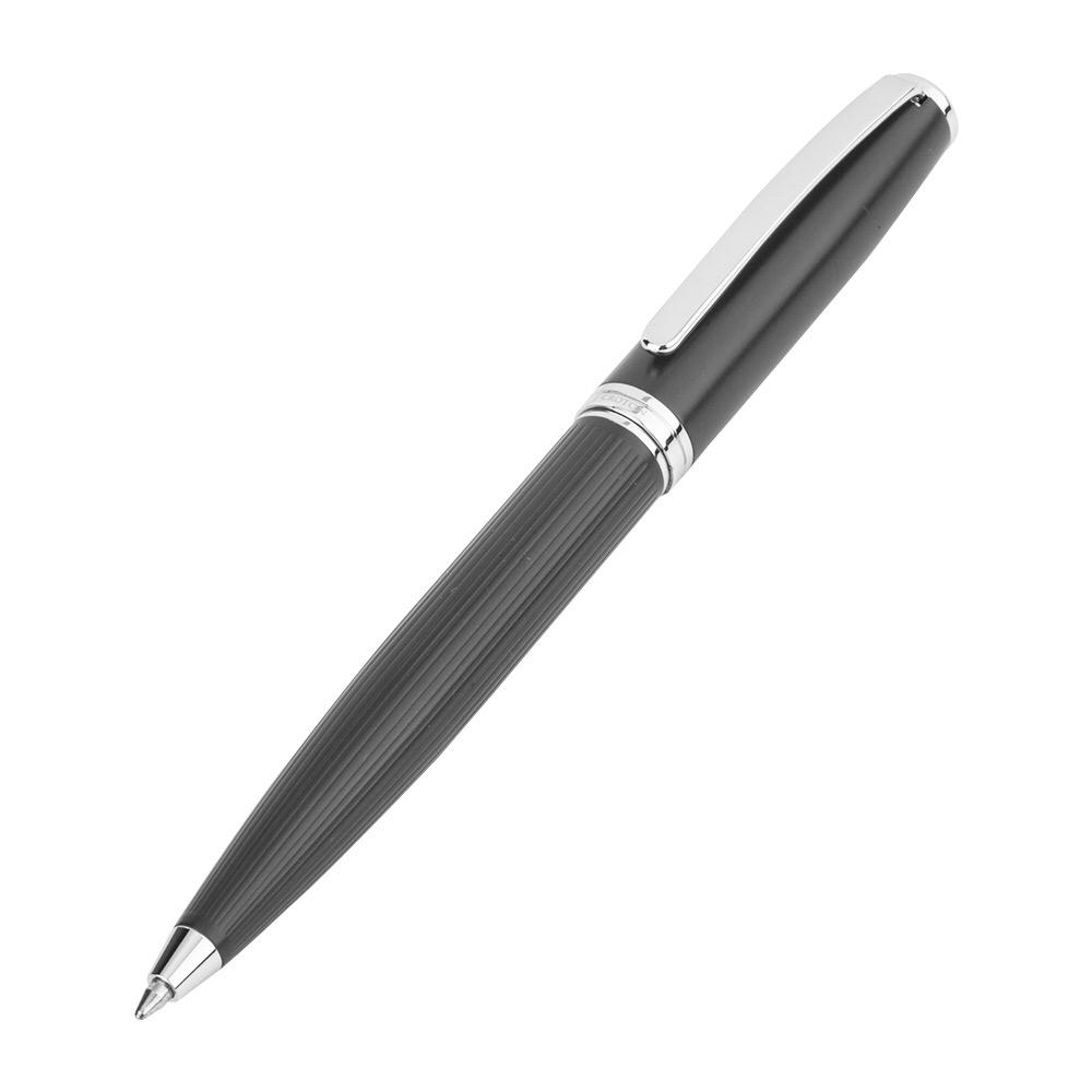 Grey color Ballpoint pen with chrome accents - CROTON GROUP